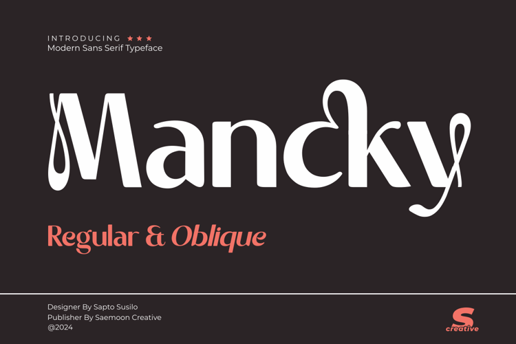 Mancky Font