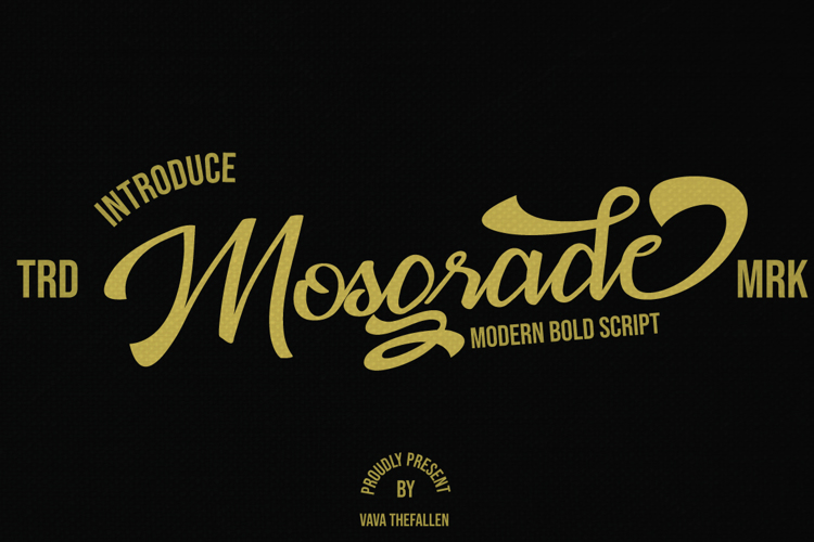Mosgrade Font