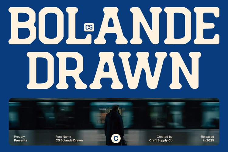 Preview of CS Bolande Drawn Font