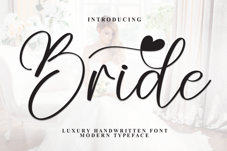Preview of Bride Font