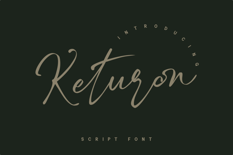 Keturon Font