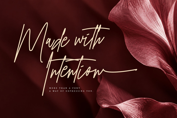 Preview of Kimbella Signature Font