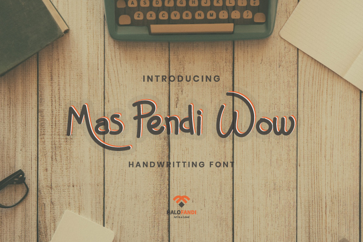 Mas Pendi Wow Font