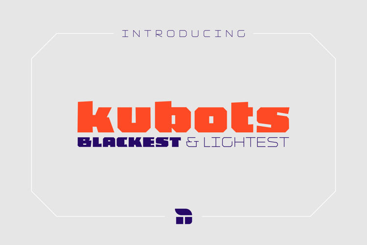 Kubots Extralight Font