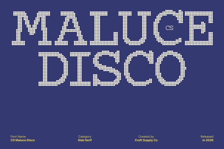 Preview of CS Maluce Disco Font