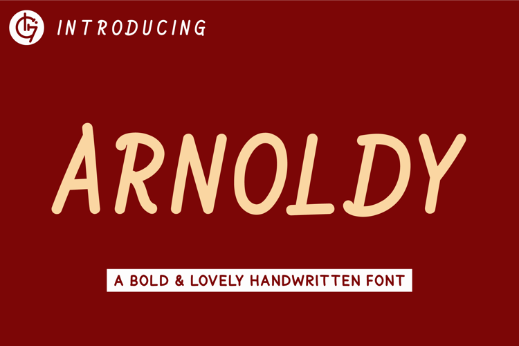 Arnoldy font goliatte studio fontspace