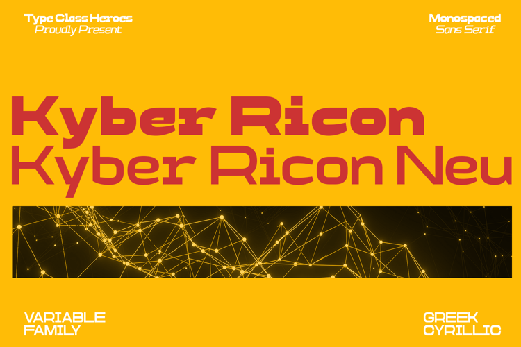 Kyber Ricon Font
