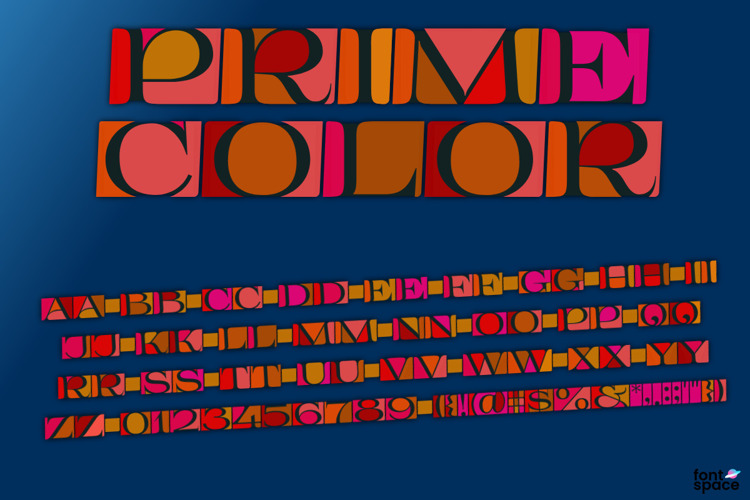 Primecolor Font
