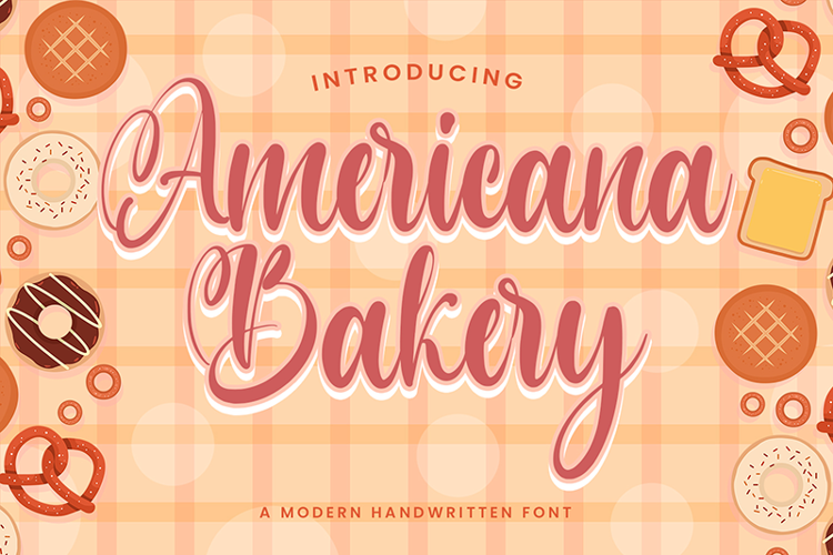 Americana Bakery Font