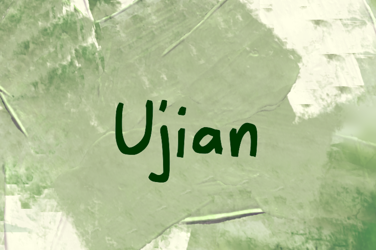 Preview of u Ujian Font