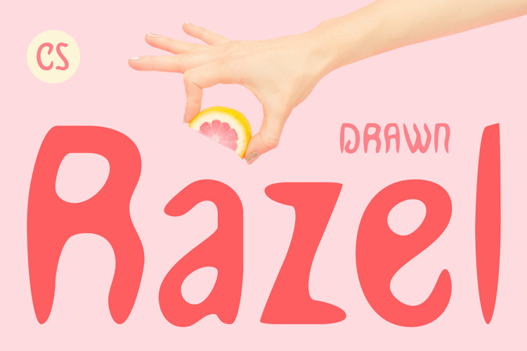 Preview of CS Razel Drawn Font