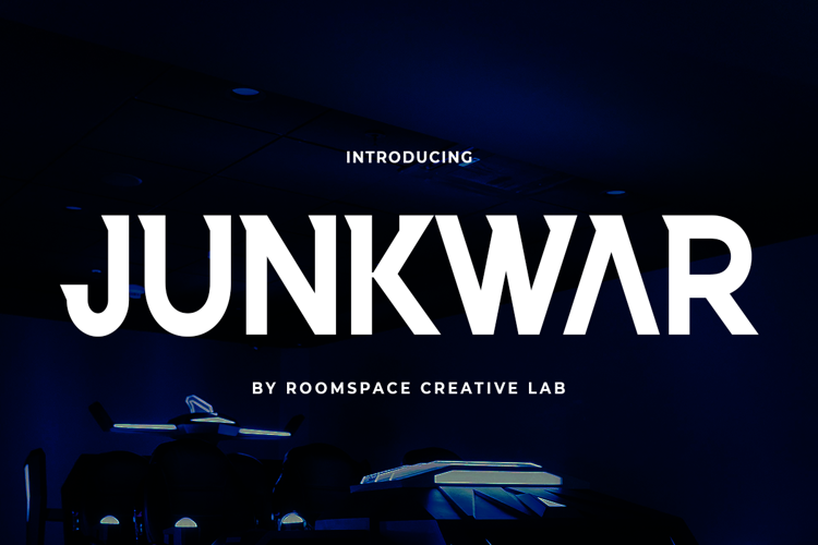 Preview of Junkwar Font