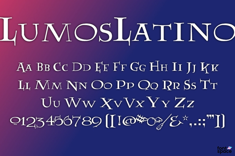 LumosLatino Font