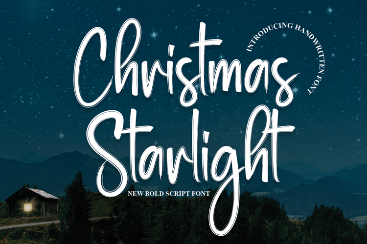 Christmas Starlight Font