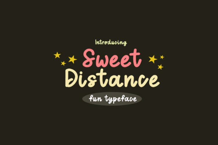 Sweet Distance Font