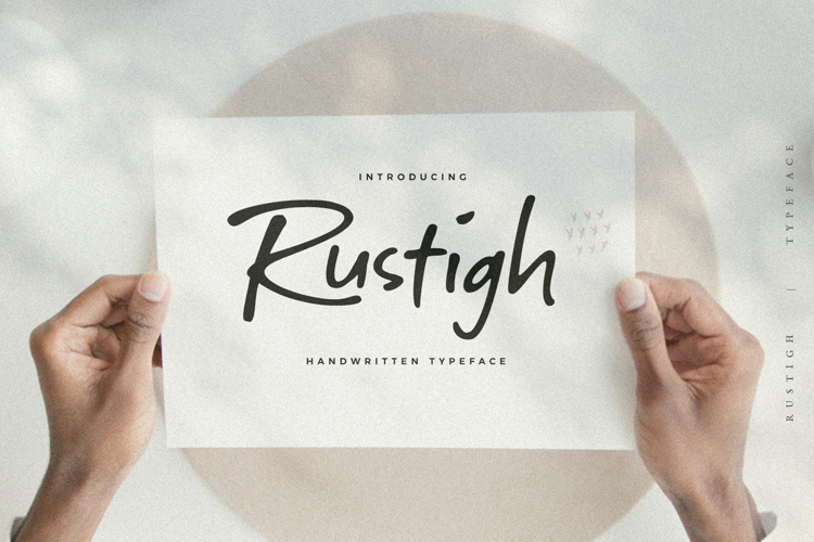 Rustigh Font