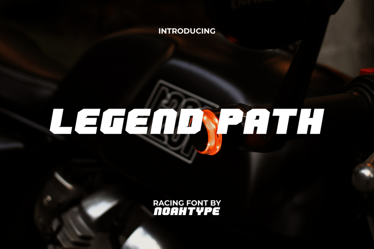 Preview of Legend Path Font