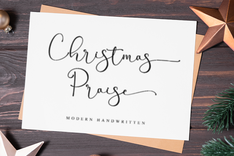 Christmas Praise - Font