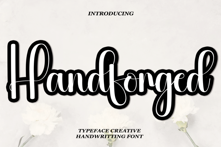 Handforged Font