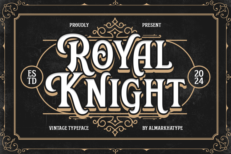 Preview of Royal Knight Font