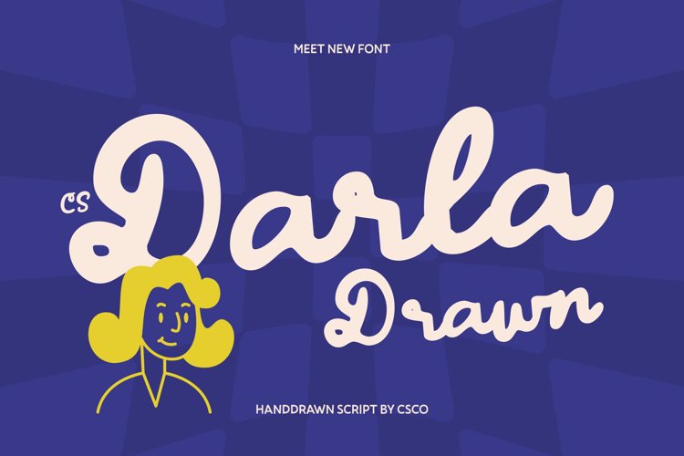 Preview of CS Darla Drawn Font