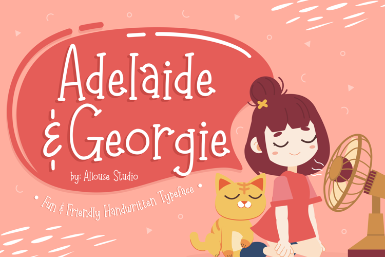 Adelaide & Georgie Font