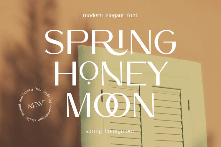 Spring Honeymoon Font