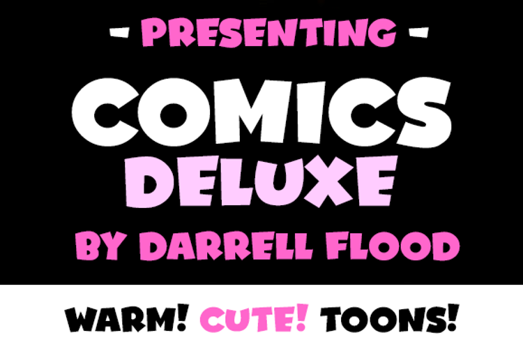 Comics Deluxe Font