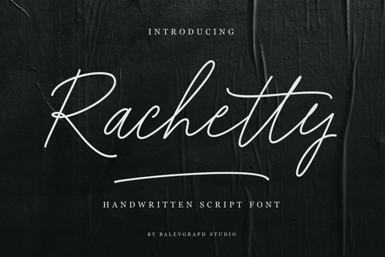 Rachetty Font