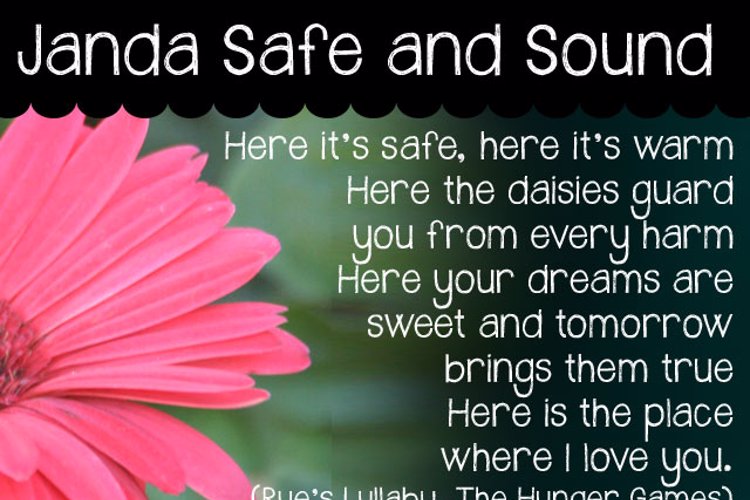 Janda Safe and Sound Font