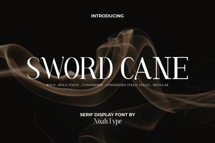 Sword Cane Font