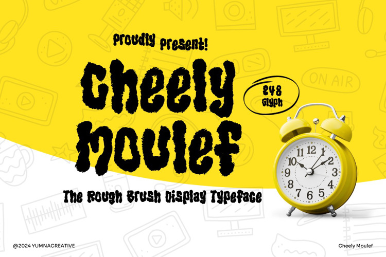 Cheely Moulef Font