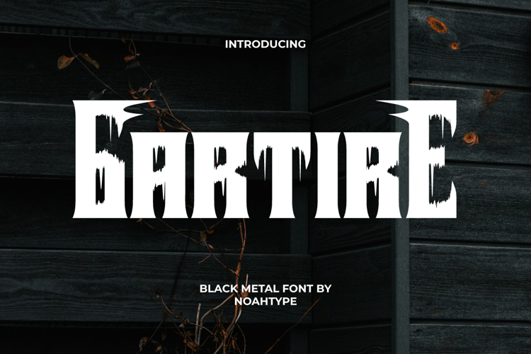 Preview of Gartire Font