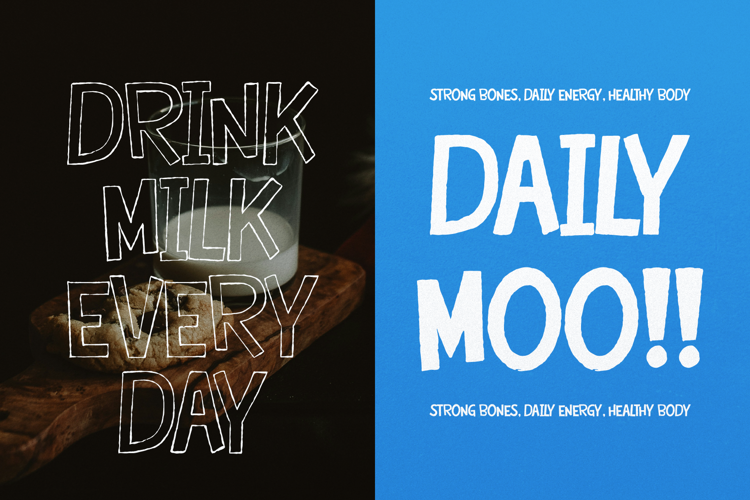 Preview of The Slurpie Font