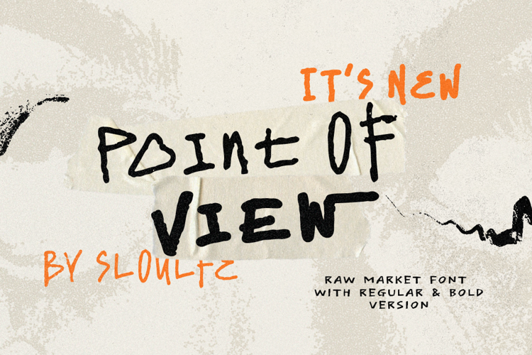 Preview of Point of View Font