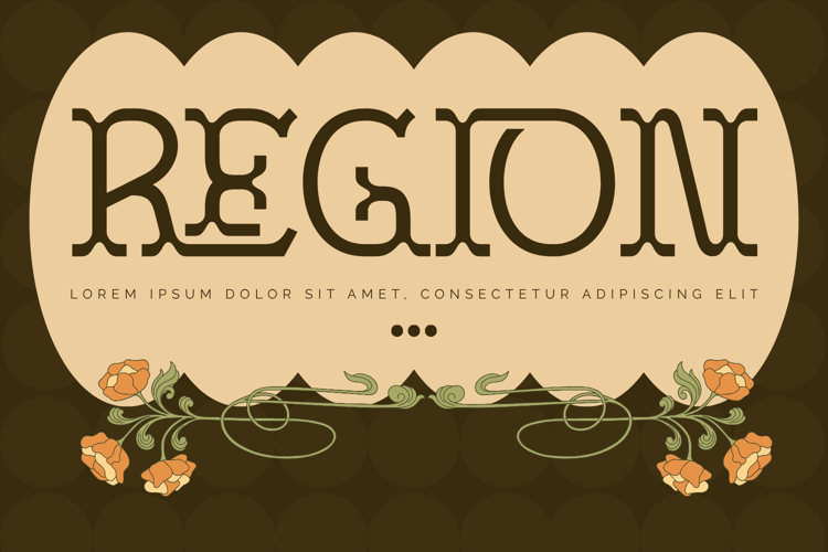 Preview of ACROSS OCEANS Font