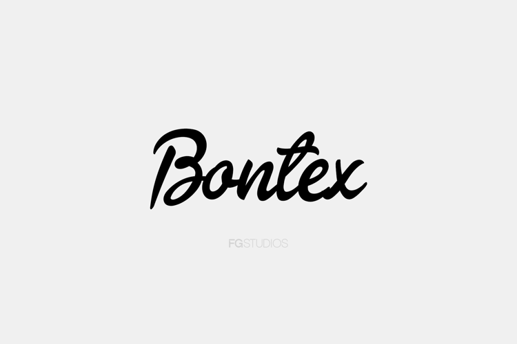 Bontex Font