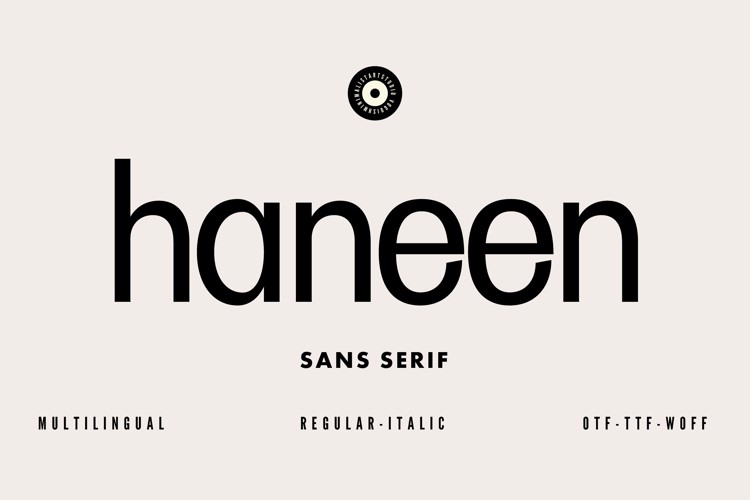 Preview of Haneen Font