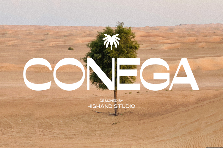 Preview of CONEGA Font