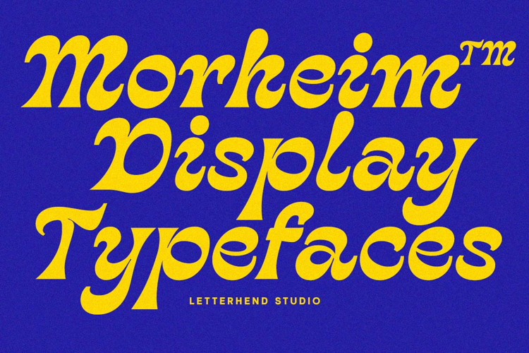 Preview of Morheim Font