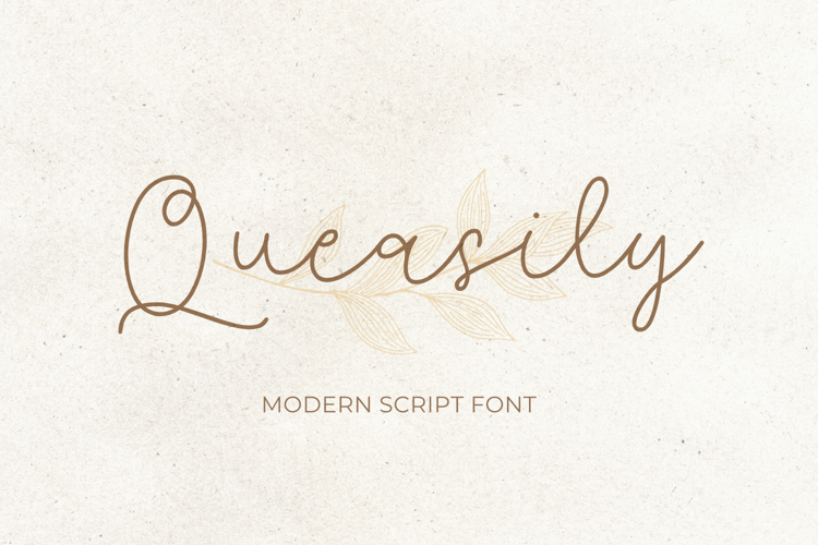 Queasily Font