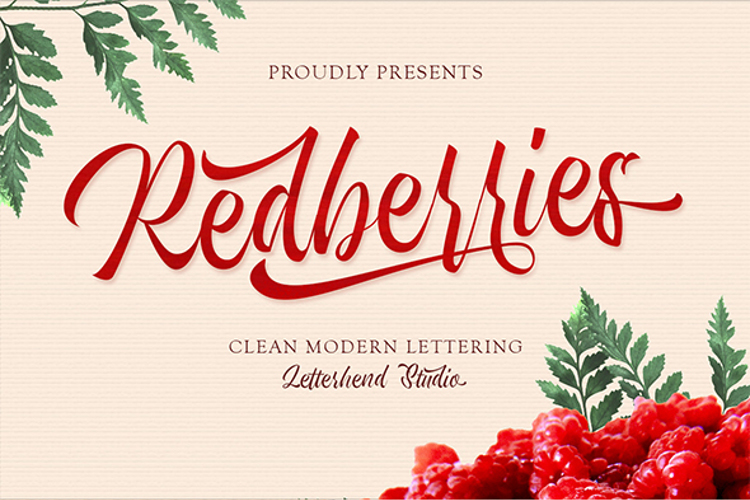 Redberries Font