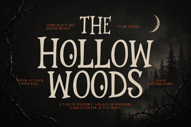 Preview of Twigsbury Font