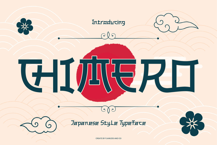 Preview of CHIMERO Font
