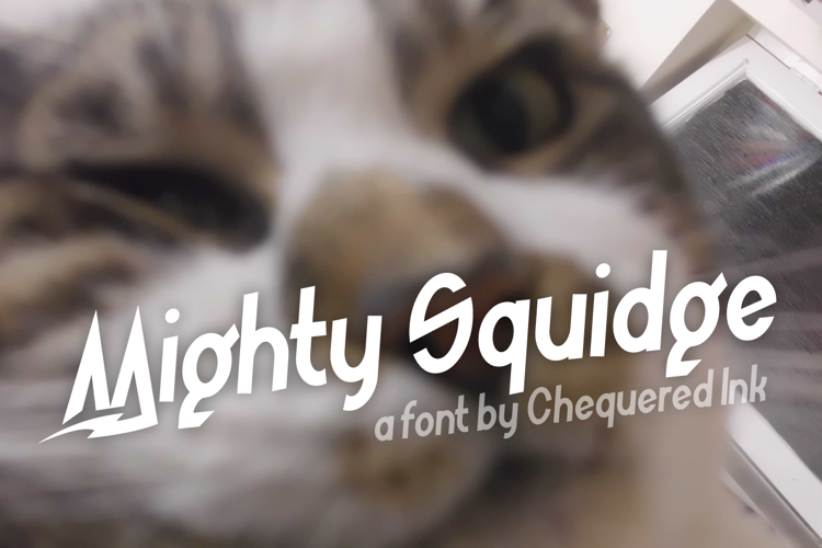 Mighty Squidge Font