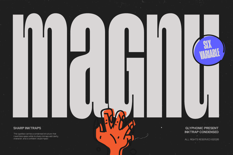 Preview of GC Magnu Font