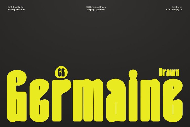Preview of CS Germaine Drawn Font