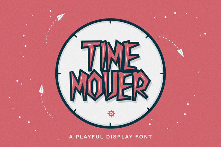 TIME MOVER Font