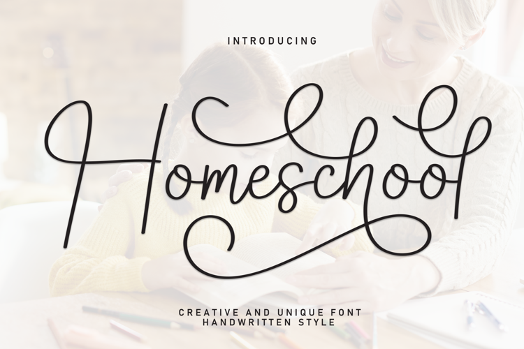 Homeschool Font