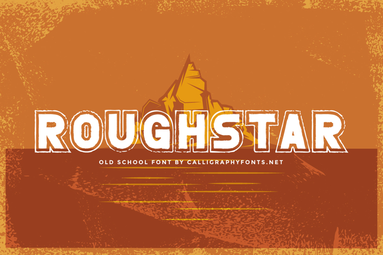 Roughstar Font